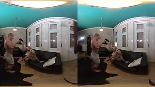 Dominno Vr Part Two - Cheating Hotwife W Giant Boobs Banged By Thick Cock Jock