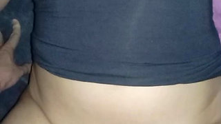 Big dick is going into a tight pussy.