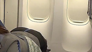 Beautiful Ass Cabin Attendant - S-shape Ass Swinging Cowgirl Position. 2