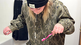 Big Cock Broke Condom with No Birth Control