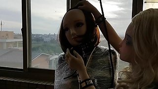 Another day for a rubber doll: Hardcore, Masturbation  Fetish Porn