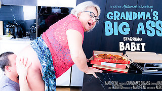 Curvy Big Breasted And Big Booty Grandma Babet Gets Fucked