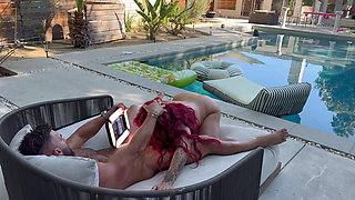 The Behind the Scene with Horny Alexa Taylor