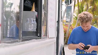 Jade Screams For Ice Cream With Michael Vegas, Jade Amber - Brazzers