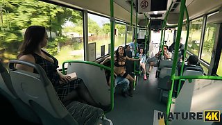 Mature4k. i'm so wet and want to fellate your schlong in the bus
