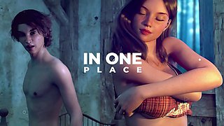 Animated mommy with a big bootie in PC gameplay