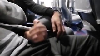 Public Handjob with Amateur Babe