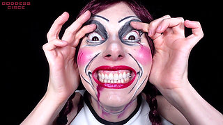 The Evil Doll Wants Your Fucking Load of Thick and Hot Cum - Creepy Crazy Face (video Request)