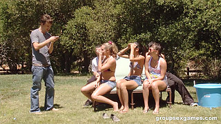 Water Balloon Sex Party - Groupsexgames