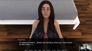 Strong cumshot on the face - Between salvation and abyss