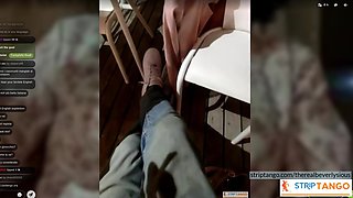 therealbeverlysious Alluring showcase at stripTango