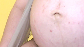 Pregnant MILF Wife Masturbate Her Hairy Cunt for You - Milky Mari