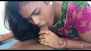 Indian milf surprises stepson with special POV blowjob