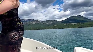 Brunette Babe Luna Doll Takes BBC on Boat - Hardcore Interracial Fuck in 4K