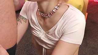 Skinny Girl Extreme Face Fucked