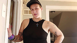 He Fucks His Step Sister After Being Caught Stroking His Cock