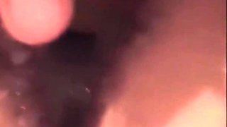 Squirting with a plug in my ass