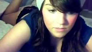 Extremely Hot Emo teen stripping