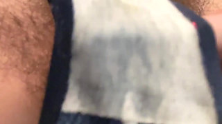 Hairy Pussy in Dirty Panties