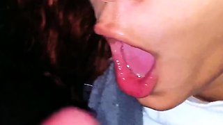 Busty Amateur Redhead Emo Babe Fucking POV