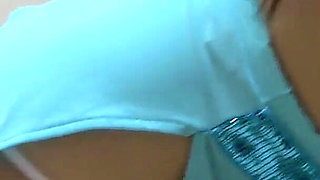 Micro Mini Skirt, Thong G String Wedgie Ass, Big Tits Stick Out T-shirt, Busty Japanese Girl Maid's Sexy Room Cleaning