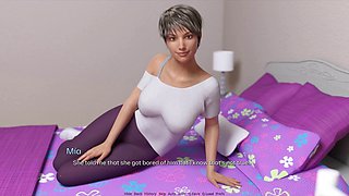 Seductive step-aunt can't resist her desires while mom is away - Heartproblem: Chapter 2 (Part 2)