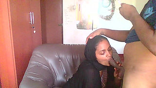 Behind the Scenes of Hijab Office MILF Had a Visitor Neighbor Boy