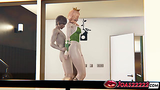 Sexy Princess Hatano with Huge Tits - Fetish Tightjob, POV Desk Doggy Style & Side Pussy Fuck with Creampie Finish!