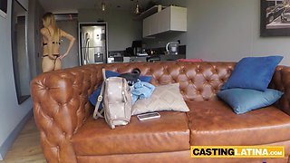 Hispanic teenage hard core pound in doggie style