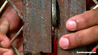 Rico Strong, Samantha Sin And Mark Davis In Sexy Blonde Prison Warden With Big Tits Gets Gangbanged By Horny Inmates