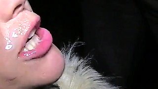 Cock Crazed MILF Slut Gets Her Fix by Dressing up Like a True Dogging Slut and Munching on Multiple Stranger's Cocks