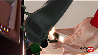 Boku No Hero Academia Hentai - Froppy Is Fucked in the Kitchen