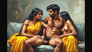 Village girl doggy style sex with her neighbour stepuncle and his stepson