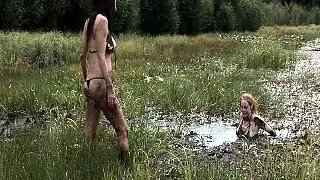 German amateur couple fucking outdoors