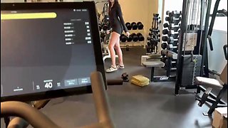 Personal Trainer Fucks Student After Workout in the Bathroom