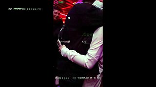 Amateur chicks voyeur fucking in public place