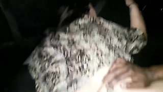 Back of My Car BBC Pounding Me Doggy Moaning Orgasms