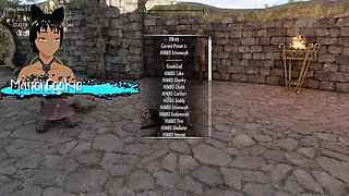 Skyrim B and L mod - Found an interesting woman with huge tits and big ass