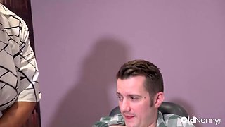 BBW France Mature Boss Cassie Hill Tests Sam Bourne s Lust