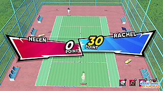 Ep11: Hentai Scenes with Billie and Helen - Academy Love Saga: Tennis Angels Ex
