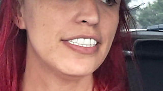 App Driver Catches Passenger Masturbating From Behind!