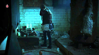 Leashed Crawling Girl - Dark House 2 #1