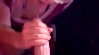 I love when she throats it