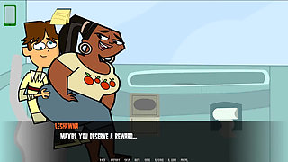 Total Drama Harem - Part 7 - Sexy Maid and the Handjob by Loveskysan