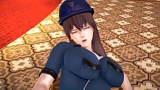 POLICEWOMAN WORKING WITH LOVE 3D HENTAI 69