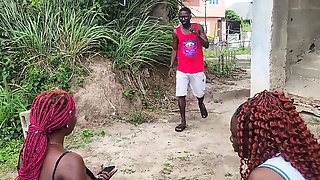 Big Booty Amateur Fucked Doggy Style By BBC In Abandoned Building