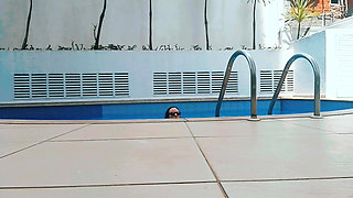 Relaxation by the Pool at Home