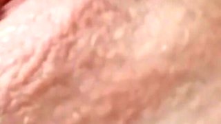 BBW Slut Masturbates Clitoris with Magic Wand in the Morning Until Orgasm