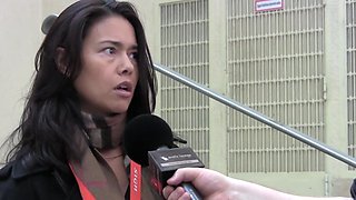 Rough dicking in the back of a car with brunette Dana Vespoli