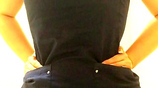 Blonde emo amateur solo masturbation